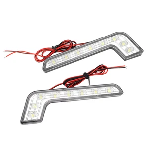 ◇ 8-LED Super Bright Daytime Running Light Lamp DRL - Picture 1 of 7