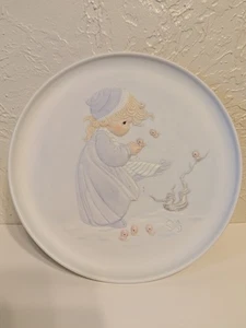Plato decorativo Precious Moments y certificado canción de invierno - Imagen 1 de 6