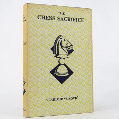 The Chess Sacrifice by Vladimir Vukovi (McKay, 1968) Vintage HC - Imagem 1 de 4