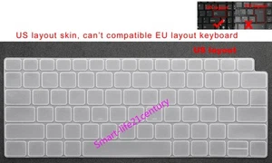 US Keyboard Skin Cover For Dell Latitude 3440 3450 P169G (2023-2025 Year) laptop - Picture 1 of 6