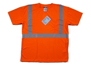 Portwest S190 Hi-Vis Reflective Safety Crew Neck T-Shirt with Chest Pocket ANSI - Bild 1 von 16