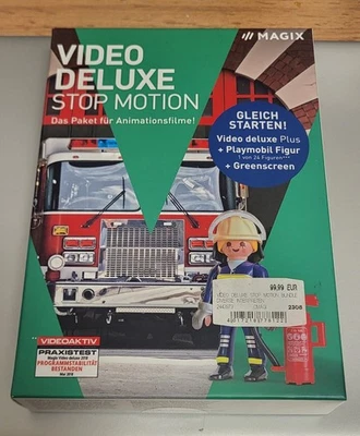 Magix Video Deluxe Stop Motion Bundle DVD-ROM Neu - Bild 1 von 2