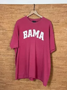 Alabama Crimson Tide BAMA T shirt Adult XXL MV Sport Red - Picture 1 of 6