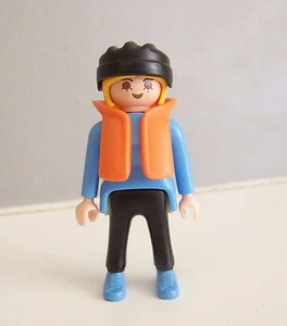 PLAYMOBIL (X358) RIVIERE - Femme avec Casque & Gilet Rafting Canoe 3776 - Imagen 1 de 1