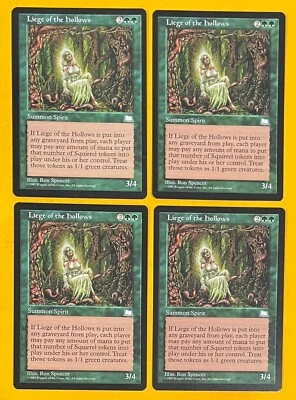 MTG LIEGE OF THE HOLLOWS (x4) Weatherlight (OldManMTG 010-378) - Image 1 of 3