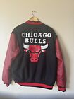 Chicago Bulls JH Design Reversible Black/Red Jacket Mens Size Large