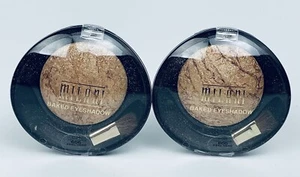 Lot of 2 Milani Baked Eyeshadow #606 Drench In Gold - Picture 1 of 4