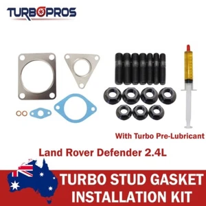 Turbo Installation Stud,Gasket&Lubricant Kit For Land Rover Defender 2.4L - Bild 1 von 5