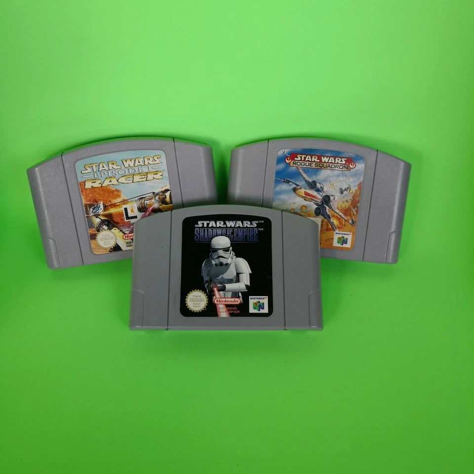 PACK STAR WARS NINTENDO 64 - Imagen 1 de 1