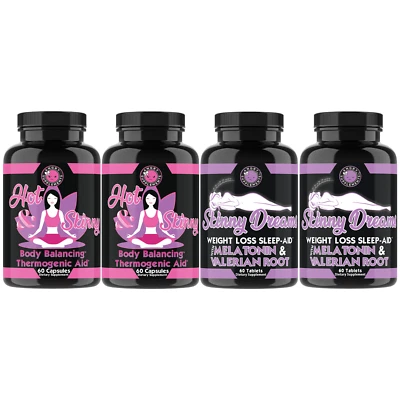 Women's Ultra Wight Loss Combo w/ Hot & Skinny and Skinny Dreams, 4PK - Image 1 of 4