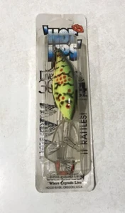 LUHR JENSEN HOT LIPS FIRE TIGER RED DOT 3/4oz RARE COLOR FISH LURE PLUG NEW USA - Picture 1 of 6