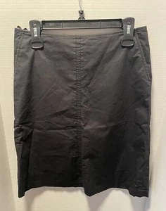 Falda Banana Republic Mujer Talla 6 Negra Recta y Lápiz Negocios Informal - Imagen 1 de 10