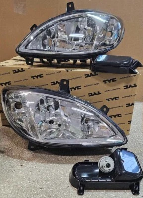 MERCEDES VIANO 2003- SCHEINWERFER VORNE LINKS + RECHTS ELEKTRISCH CHROM