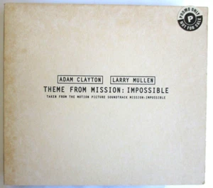 ADAM CLAYTON & LARRY MULLEN - PROMO MAXI CD "THEME FROM MISSION: IMPOSSIBLE" U2 - Picture 1 of 4