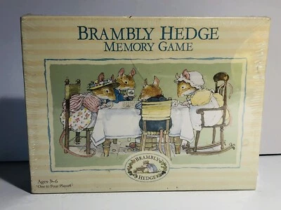 BRIARPATCH Brambly Hedge Memory Game Ages 3-6  Brand New Sealed - Image 1 of 4