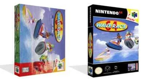 Wave Race 64 N64 Game Case Box + Cover Art Work Only (No Game) - Picture 1 of 11