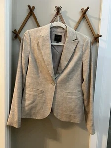 The Limited Collection Women Long Sleeve Lined Blazer Tan Size M - Picture 1 of 5