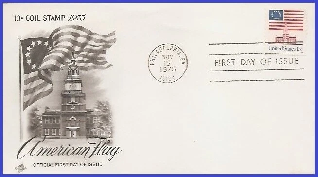 USA4 #1625 U/A ARTCRAFT FDC   Flag/Independence Hall - Image 1 of 1
