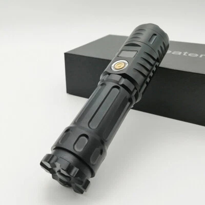1MW  Adjustable Focus 450nm Blue Laser Pointer Visible Beam Light Flashlight - Bild 1 von 4