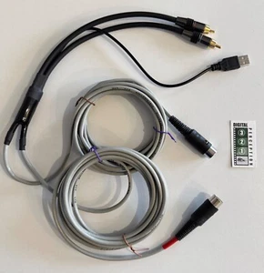 B&o Active Speakers to NON B&o pre-amp. 2xRCA, Trigger via USB & 2x Din Plugs - Photo 1/6