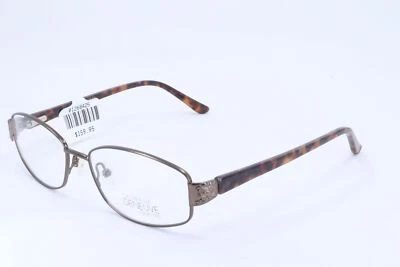 Catherine Deneuve CD324 Brown Oval Women Full Rim 53-16-135 Eyeglasses Frames - Image 1 of 4