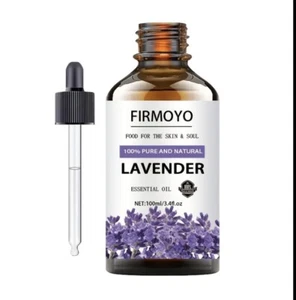 100% Lavendel-ätherisches Lavendelöl - 100ml - Haut, Haar, Massage - Bild 1 von 5