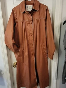 London Fog Ladies Trench Coat Size 16 - Picture 1 of 16