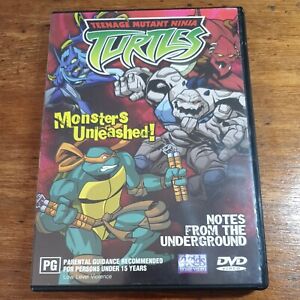 TMNT Notes from the Underground DVD Teenage Mutant Ninja Turtles  R4