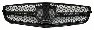 Fit for 08-13 Mercedes Benz W204 Sedan Front Grille A Type Glossy Black - Picture 1 of 1