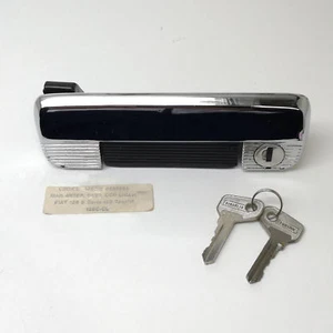 MANIGLIA ESTERNA ANTERIORE DESTRA CROMATA MIRAGLIO FIAT 128 III PER 4217307 - Picture 1 of 7