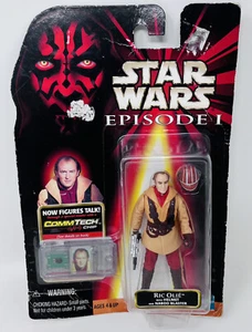 Star Wars Episode 1 Ric Olie Figure with Comm Tech Chip - Picture 1 of 10