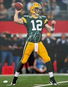 Aaron Rodgers Signed 16x20 Green Bay Autographed Photograph JSA - Picture 1 of 1