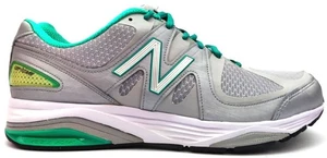 New Balance Women's 1540v2 Running Course Shoes Grey Green White Size 13 4E - Picture 1 of 5