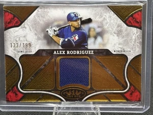 2025 Topps Tier One - Alex Rodriguez - Tier One Relics - 123/199 - #T1R-AROD - Picture 1 of 3