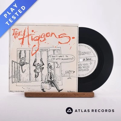 The Higsons - I Don't Want To Live With Monkeys ! - 7" Vinyl Record - EX/EX - Image 1 of 4