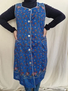 Nylon Dederon kittel schürze Vintage  Apron M82-Original 70er Jahre - Bild 1 von 4