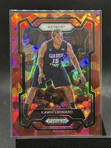 Sale Kawhi Leonard Red Ice 2024 Prizm Draft Picks Basketball - Picture 1 of 2