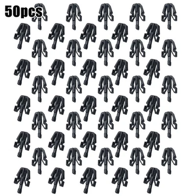 50 Black Grille Retainers for Chevy For GMC Radiator and Lamp Applications - Image 1 of 4