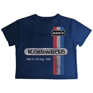 Oasis Knebworth 96 Crop Top - Picture 1 of 3