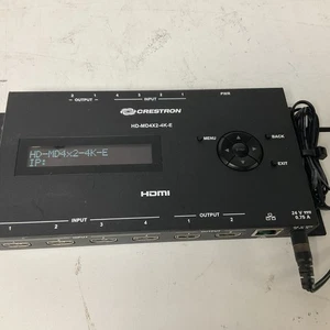 Crestron HD-MD4X2-4K-E HDMI Signal Switcher (P/N: 6507490) - Picture 1 of 5
