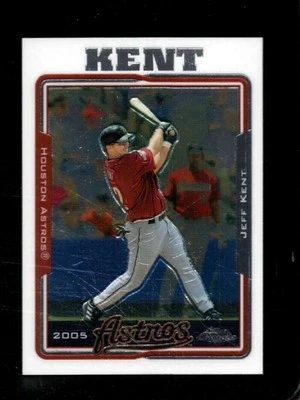 2005 TOPPS CHROME #140 JEFF KENT NMMT ASTROS *X83223 - Image 1 of 2