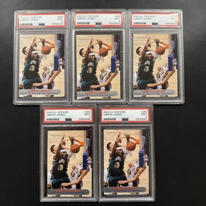 2003 Sports Illustrated S.I. LeBron James #264 RC Lot Of 10 PSA 9’s MINT - Picture 1 of 4