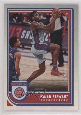 2022-23 Panini NBA Hoops Silver /199 Isaiah Stewart #63 - Image 1 of 2