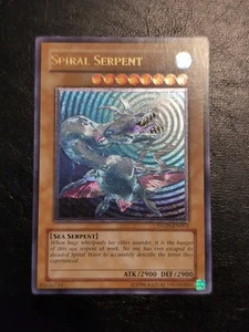 Yu-Gi-Oh! ULTIMATE RARE HOLO CARD SPIRAL SERPENT STON-EN003 NM/VLP - Picture 1 of 4