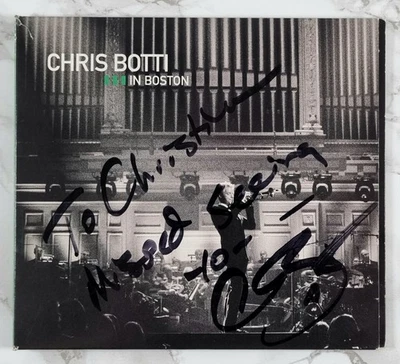 Chris Botti - SIGNED - In Boston (CD) "To Christine Missed seeing you CB" - Image 1 of 4