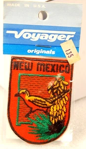 Nuevo México, Voyager Bordado Coser o Planchar -En Parche, 2 5/8" X 2" Hecho en EE. UU. - Imagen 1 de 1