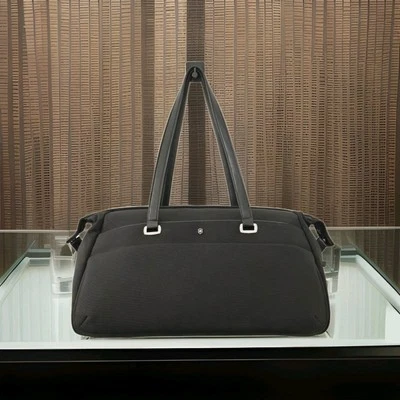 Victorinox Tourbach Carpet Bag Duffle 22" Large Tote In Black Ballistic Nylon  - Image 1 of 4