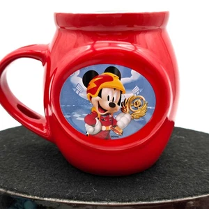 Disney Mickey Mouse Red 2018 Christmas Coffee Tea Cocoa Mug Cup - Picture 1 of 7