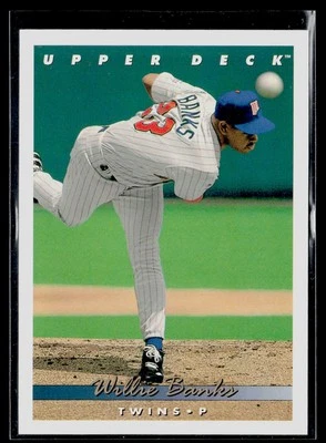 Willie Banks 1993 Upper Deck #686 Minnesota Twins - Image 1 of 2
