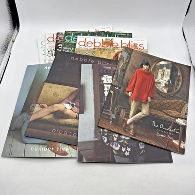 Debbie Bliss Knitting Magazines & Books Color Photographs Lot of 9 - Image 1 of 4